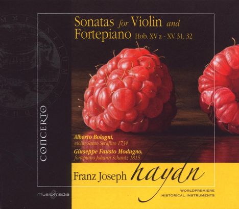 Joseph Haydn (1732-1809): Sonaten für Violine &amp; Klavier, CD