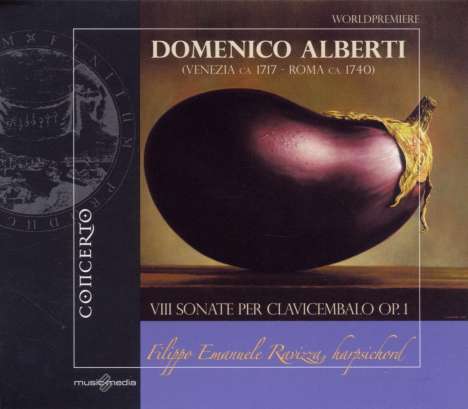 Domenico Alberti (1717-1740): Cembalosonaten op.1 Nr.1-8, CD