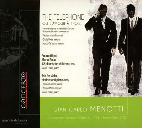 Gian-Carlo Menotti (1911-2007): The Telephone, CD