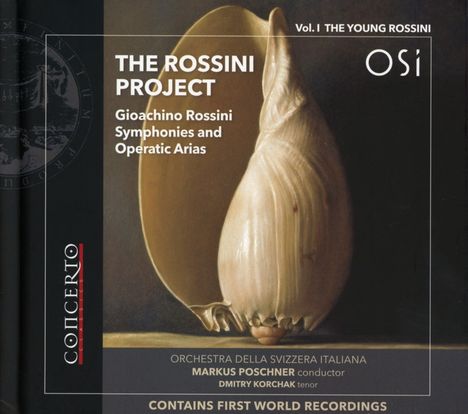 Gioacchino Rossini (1792-1868): The Rossini Project Vol.1 - The Young Rossini, CD