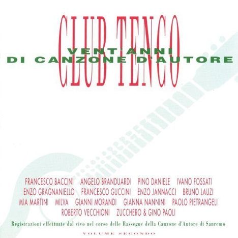 Various Artists: Club Tenco-Vent'an, CD