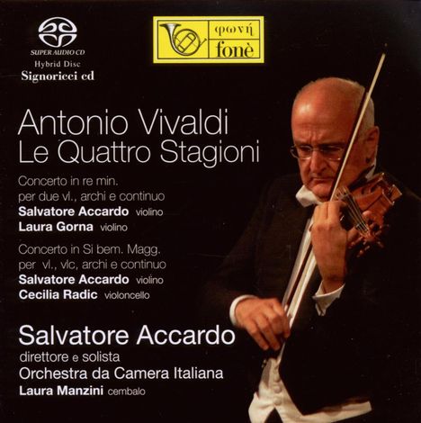 Antonio Vivaldi (1678-1741): Concerti Op.8 Nr.1-4 "4 Jahreszeiten", Super Audio CD
