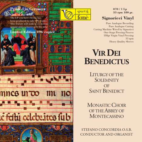 Vir Dei Benedictus (180g), LP
