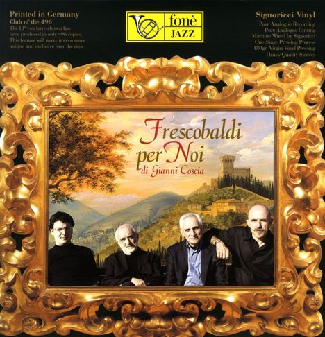 Gianni Coscia: Frescobaldi Per Noi (180g) (Limited Edition), LP