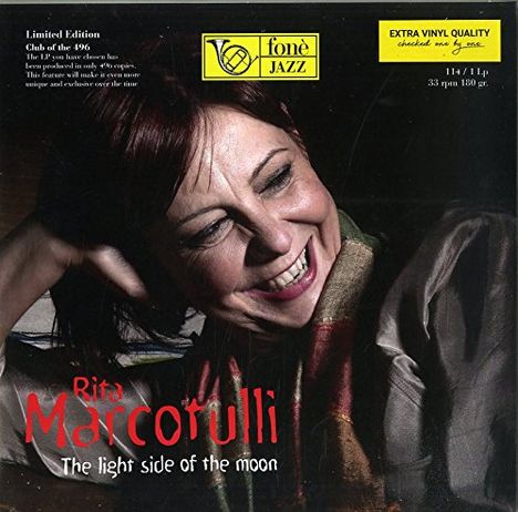 Rita Marcotulli (geb. 1959): The Light Side Of The Moon (180g) (Limited Edition), LP