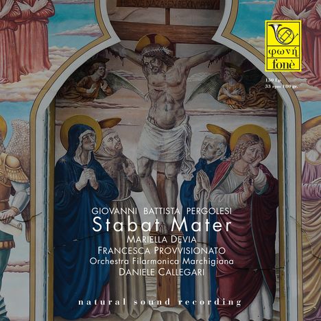 Giovanni Battista Pergolesi (1710-1736): Stabat Mater (180g), LP