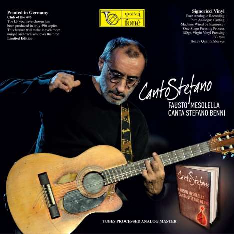 Fausto Mesolella (1953-2017): Canto Stefano (180g) (Limited Edition) (Natural Sound Recording), LP