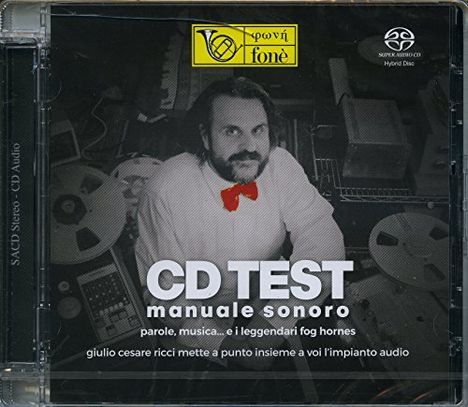 Giulio Cesare Ricci: CD Test: Manuale Sonoro, Super Audio CD