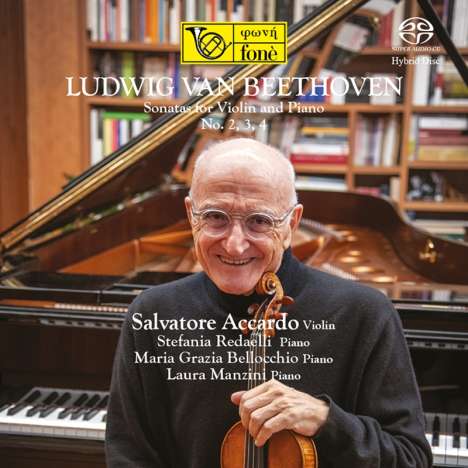 Ludwig van Beethoven (1770-1827): Violinsonaten Nr.2-4, Super Audio CD
