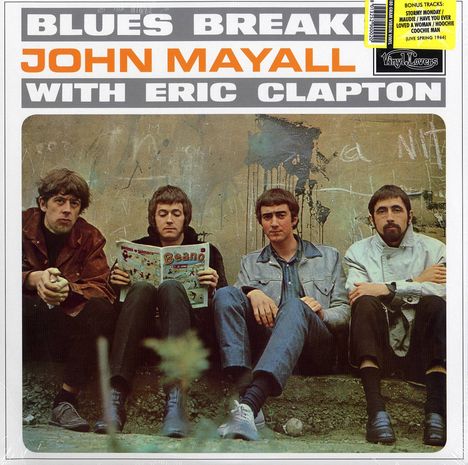 John Mayall: John Mayall &amp; The Blues Breakers With Eric Clapton (180g) (+ 4 Bonus-Tracks), LP