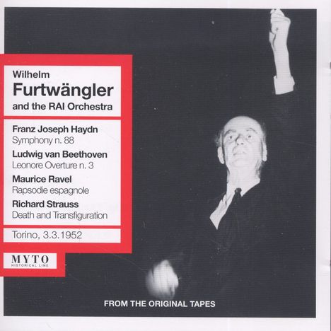 Wilhelm Furtwängler and the RAI Orchestra, CD