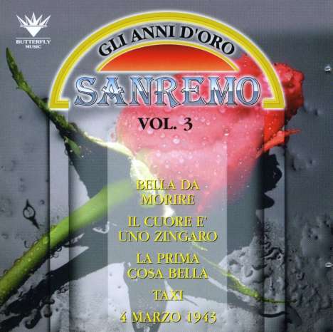Festival Di San Remo 3, CD
