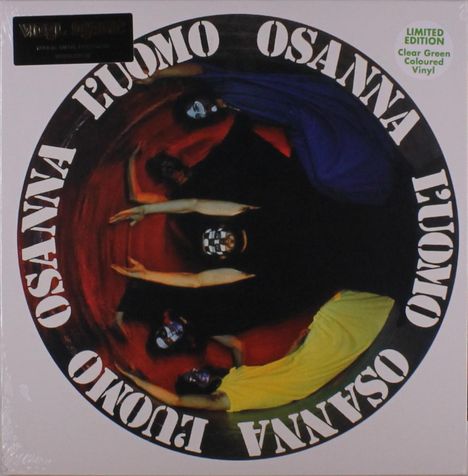 Osanna: L'uomo (180g) (Limited Deluxe Edition) (Clear Green Vinyl), LP