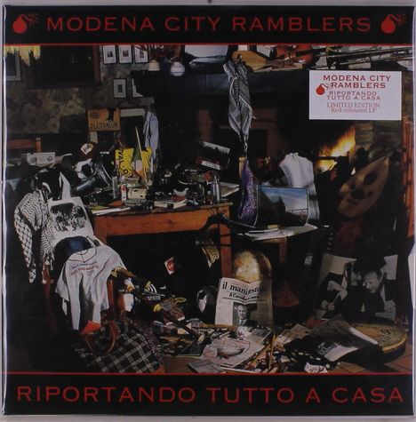 Modena City Ramblers: Riportando Tutto A Casa (180g) (Limited Edition) (Red Vinyl), LP