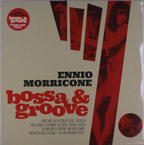 Ennio Morricone (1928-2020): Filmmusik: Bossa &amp; Groove (Clear Red Vinyl), LP