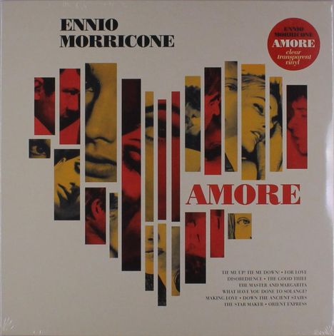 Ennio Morricone (1928-2020): Filmmusik: Amore (Clear Vinyl), LP