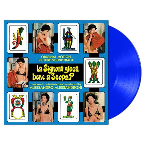 Alessandro Alessandroni (1925-2017): La Signora Gioca Bene A Scopa? (Limited Edition) (Blue Vinyl), LP