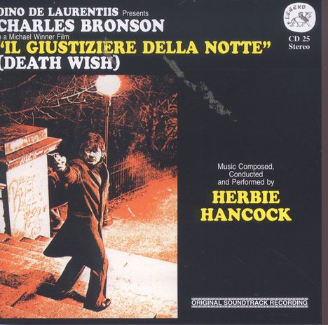 Herbie Hancock (geb. 1940): Filmmusik: Death Wish - O.S.T., CD