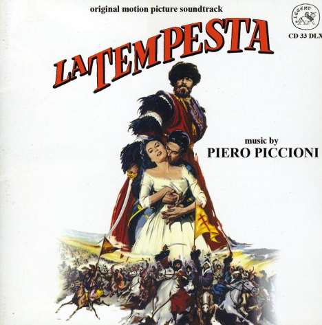 Piero Piccioni: Filmmusik: La Tempesta, CD