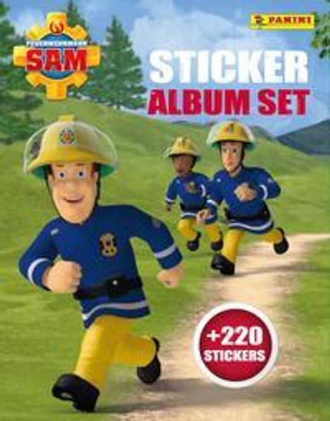 Feuerwehrmann Sam Sticker Album Set, Buch