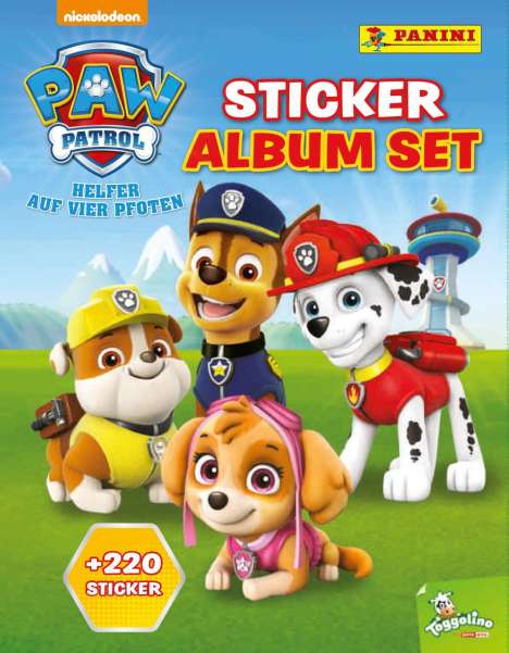 PAW Patrol Sticker Album Set, Buch