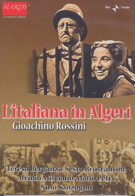 Gioacchino Rossini (1792-1868): L'Italiana in Algeri, DVD