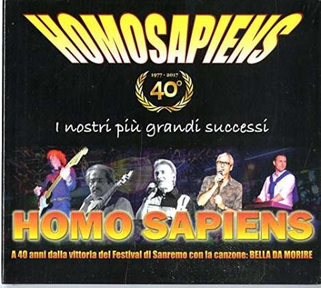 Homo Sapiens: I Nostri Piu' Grandi Successi (40th Anniversary), CD