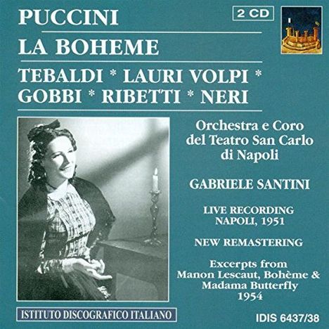 Giacomo Puccini (1858-1924): La Boheme, 2 CDs
