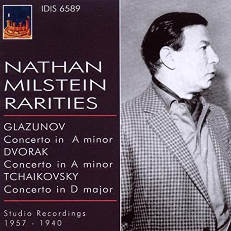 Nathan Milstein Rarities, CD