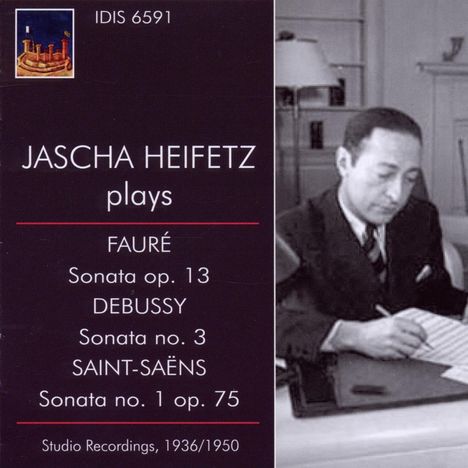 Jascha Heifetz plays French Music Vol.1, CD