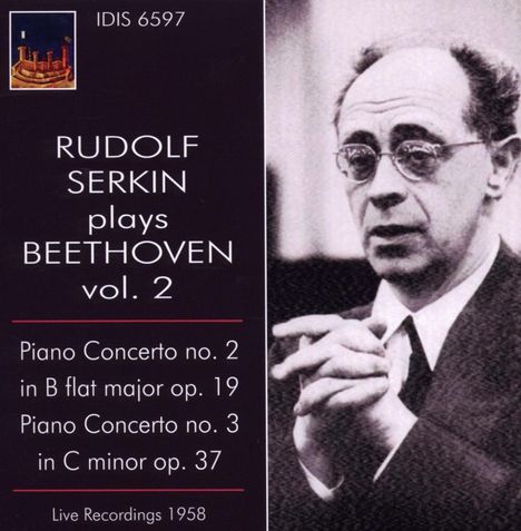 Rudolf Serkin plays Beethoven Vol.2, CD