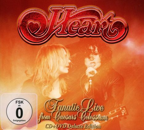 Heart: Fanatic Live From Caesars Colosseum (CD + DVD), 1 CD und 1 DVD