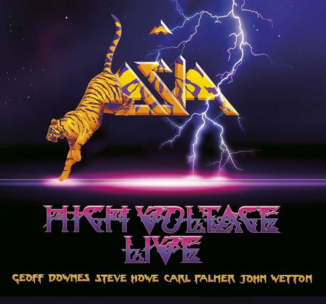 Asia: High Voltage Live (Deluxe-Edition), 1 CD und 1 DVD