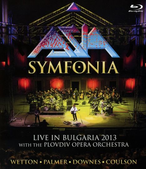 Asia: Symfonia: Live In Bulgaria 2013, Blu-ray Disc