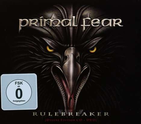 Primal Fear: Rulebreaker (Deluxe Edition), 1 CD und 1 DVD