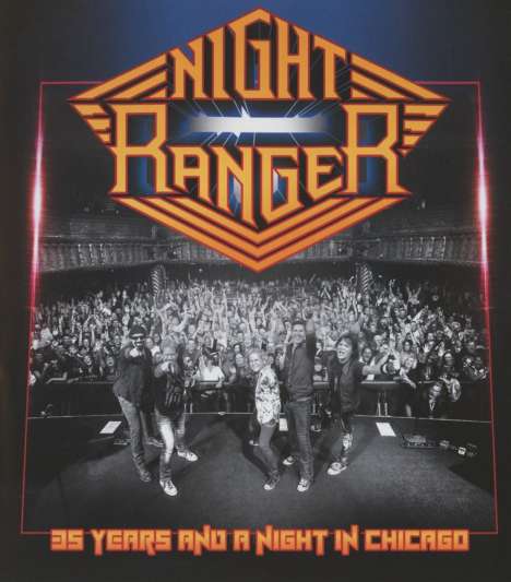 Night Ranger: 35 Years And A Night In Chicago, Blu-ray Disc