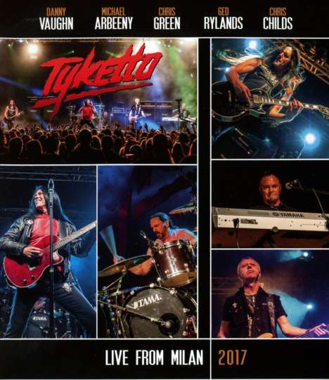Tyketto: Live From Milan 2017, Blu-ray Disc