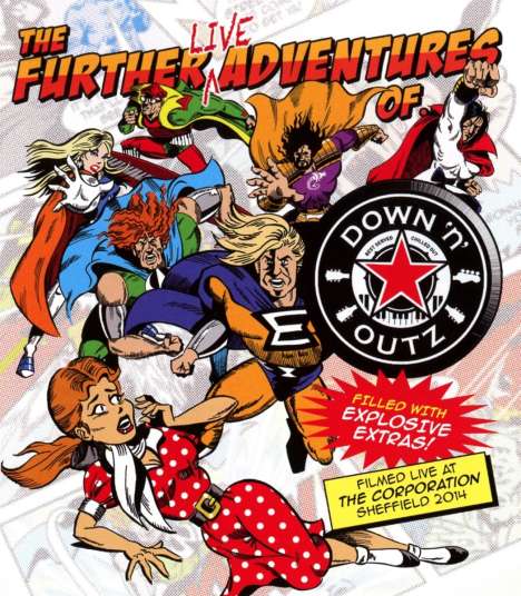 Down N'Outz: The Further Live Adventures Of Down N'Outz, Blu-ray Disc