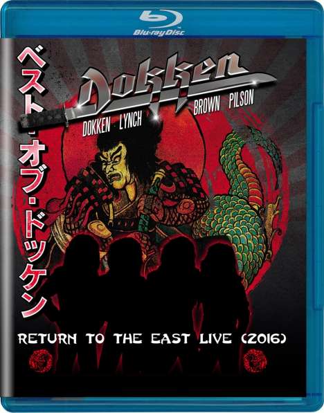 Dokken: Return To The East Live 2016, Blu-ray Disc