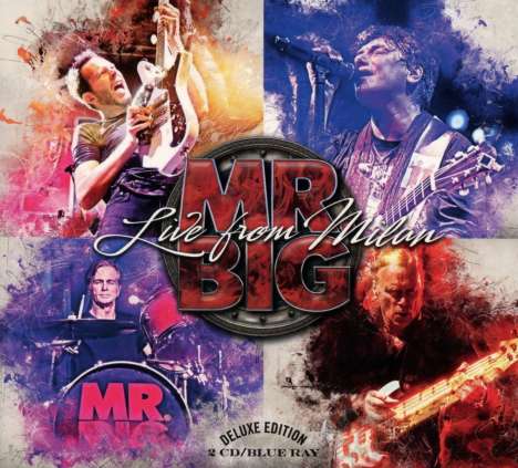 Mr. Big: Live From Milan (Deluxe Edition), 2 CDs und 1 Blu-ray Disc
