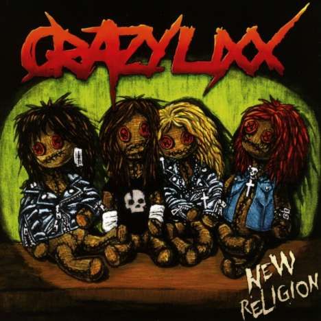 Crazy Lixx: New Religion +Bonus, CD