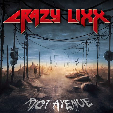 Crazy Lixx: Riot Avenue (180g) (Blue Vinyl), 2 LPs