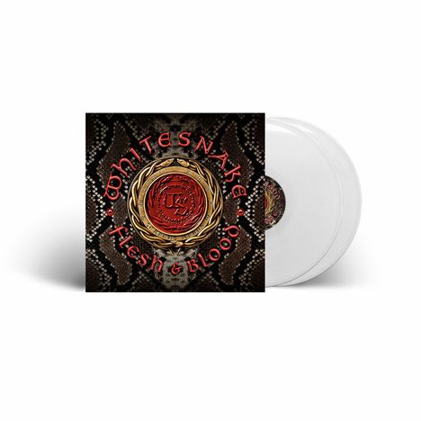 Whitesnake: Flesh &amp; Blood (180g) (Limited-Edition) (White Vinyl) (exklusiv für jpc), 2 LPs
