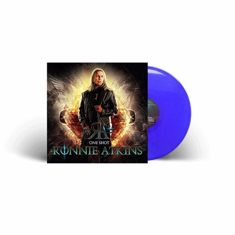 Ronnie Atkins: One Shot (Limited Edition) (Blue Vinyl) (exklusiv für jpc!) (Repress), LP