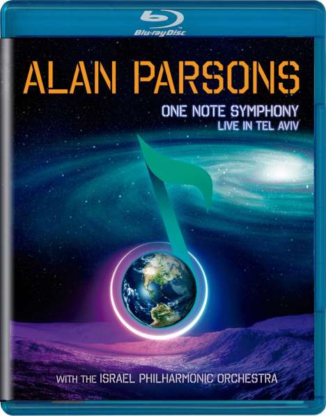 Alan Parsons: One Note Symphony: Live In Tel Aviv, Blu-ray Disc