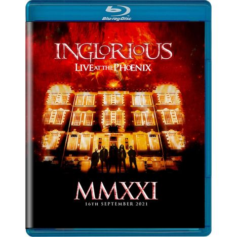 Inglorious: MMXXI Live At The Phoenix, Blu-ray Disc