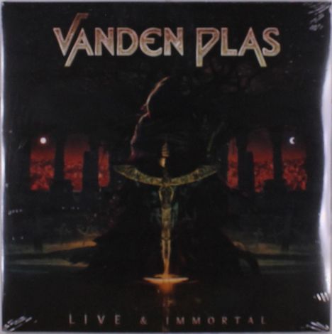 Vanden Plas: Live &amp; Immortal (Gold Vinyl), 2 LPs