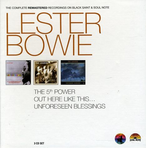 Lester Bowie (1941-1999): Complete Remastered Recordings On Black Saint &amp; Soul Note, 3 CDs