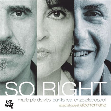 Maria Pia De Vito (geb. 1960): So Right, CD