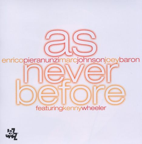 Enrico Pieranunzi &amp; Marc Johnson: As Never Before, CD